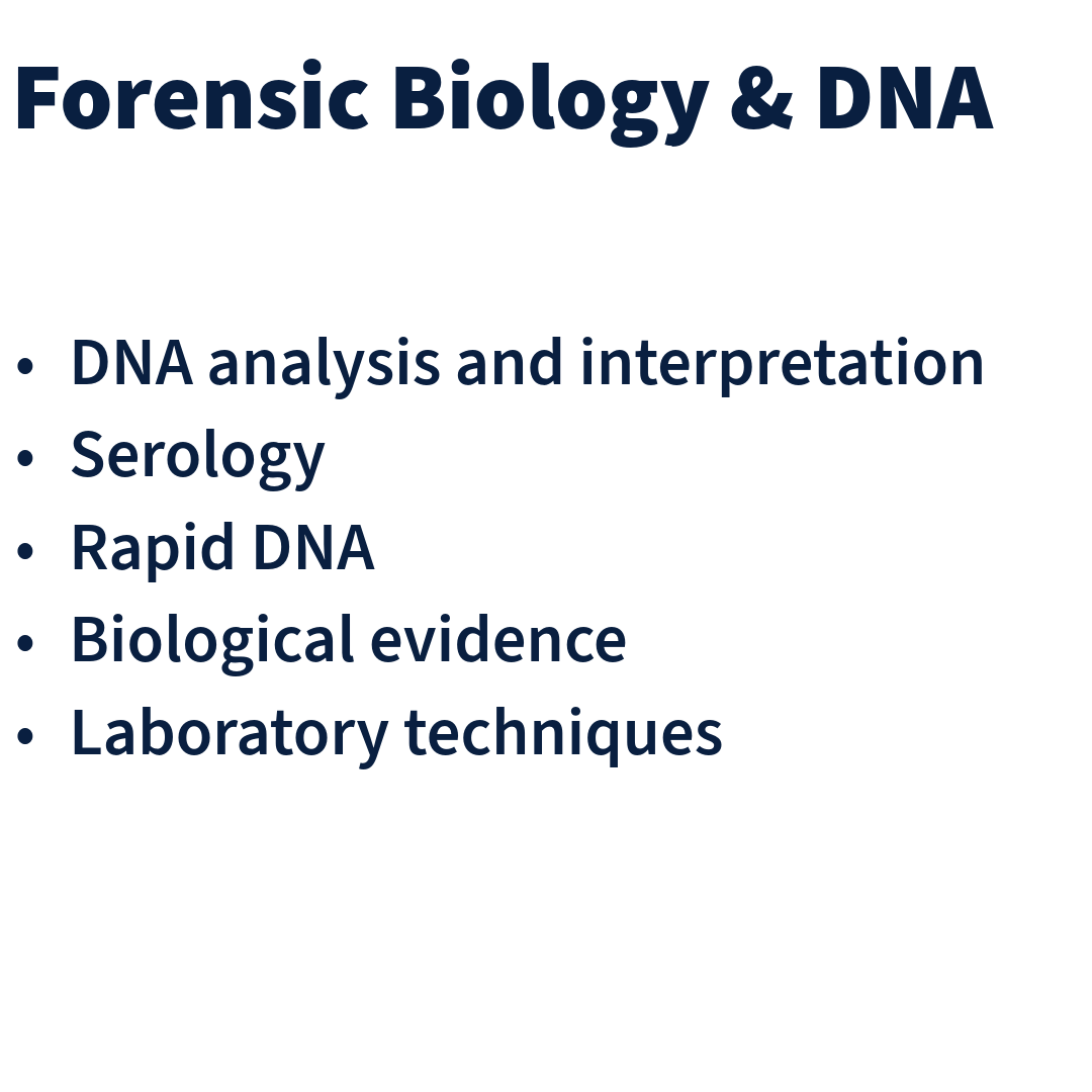 Forensic Biology & DNA